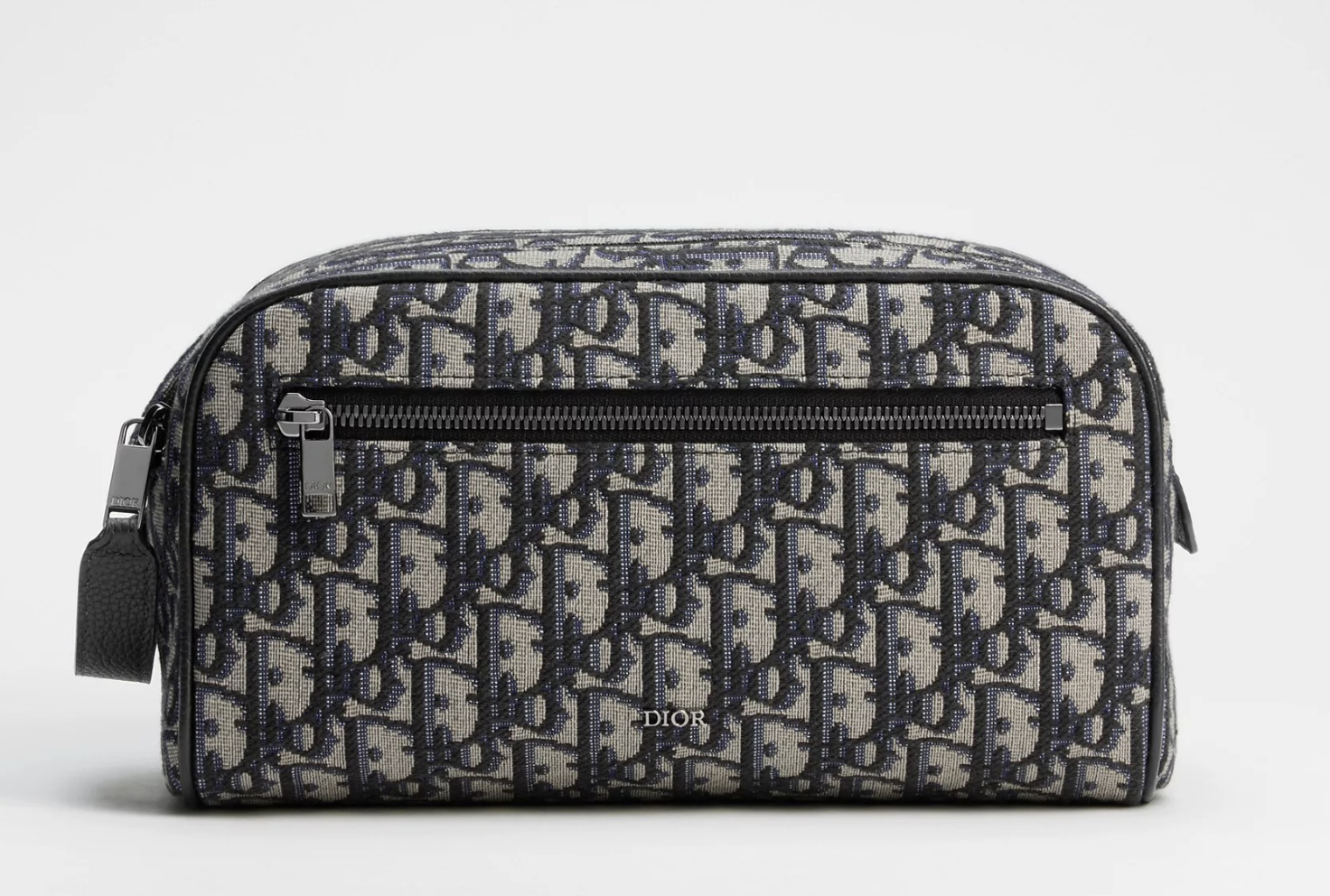 Di0r T0iletry Bag - Oblique Beige