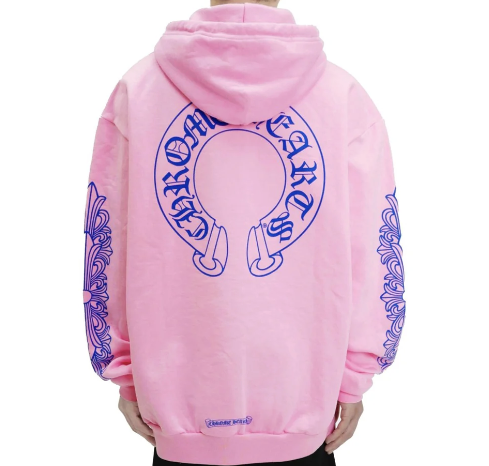 Pink Chr0me - Blue Horseshoe